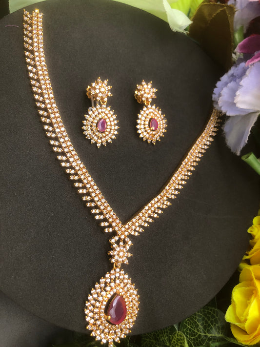 Fancy Necklace Set-4648AJC