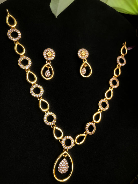 Fancy Necklace Set -4645AJC